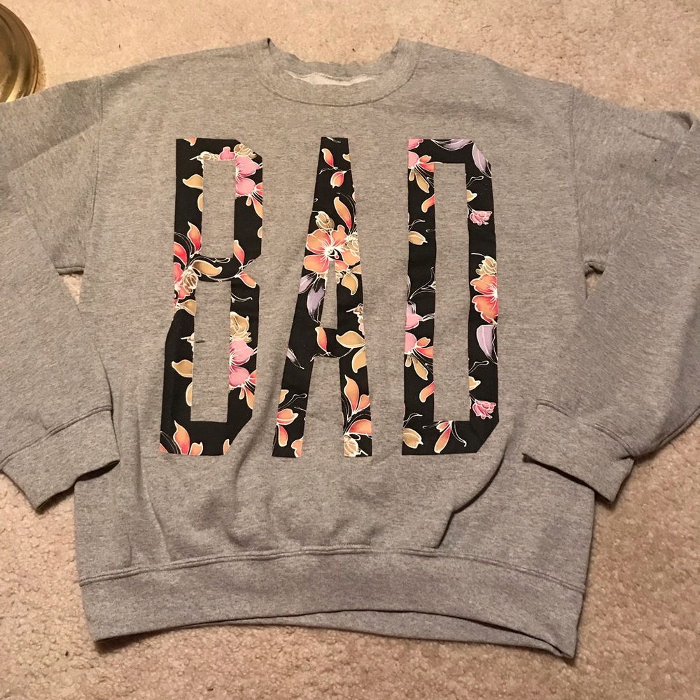 Pacsun “BAD” crewneck